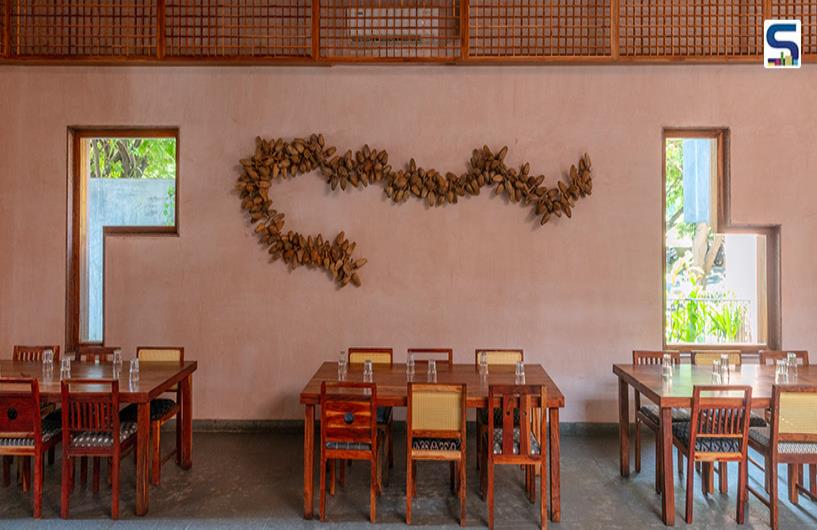 The Charm of Brick Wrapped Interiors and Textured Tandoor Flooring at Hyderabads Newest Gastronomic Gem | Sona Reddy Studio