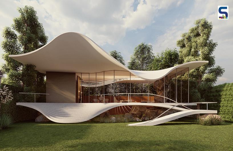 Clam Shell-Inspired Facade Defines Astrum by 23DC Architects