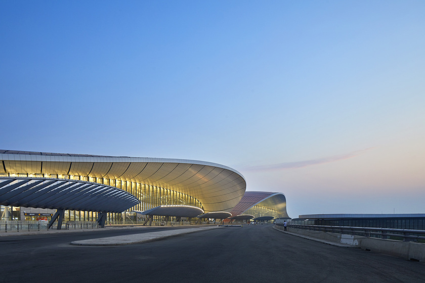 Traditional Chinese Architecture -Beijing Daxing Airport by ZHA