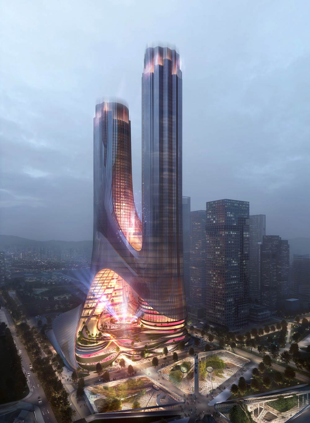 Supertall Towers in Shenzhen