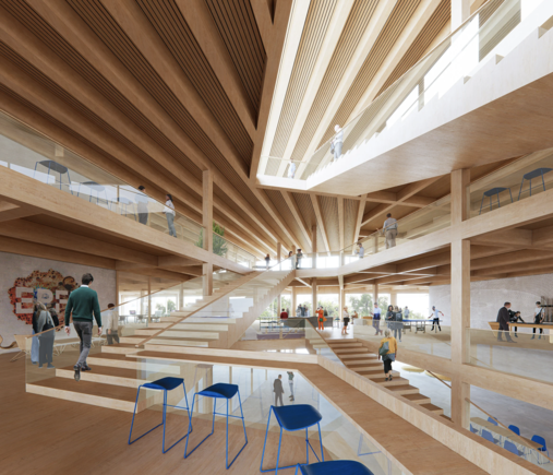 3XN-and-Itten-Brechbu¨hl-mass-timber-Swiss-University