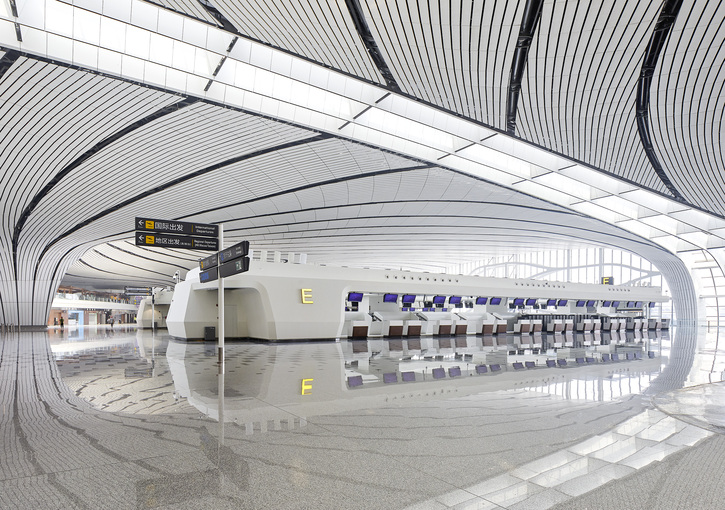 Beijing Daxing Airport by ZHA