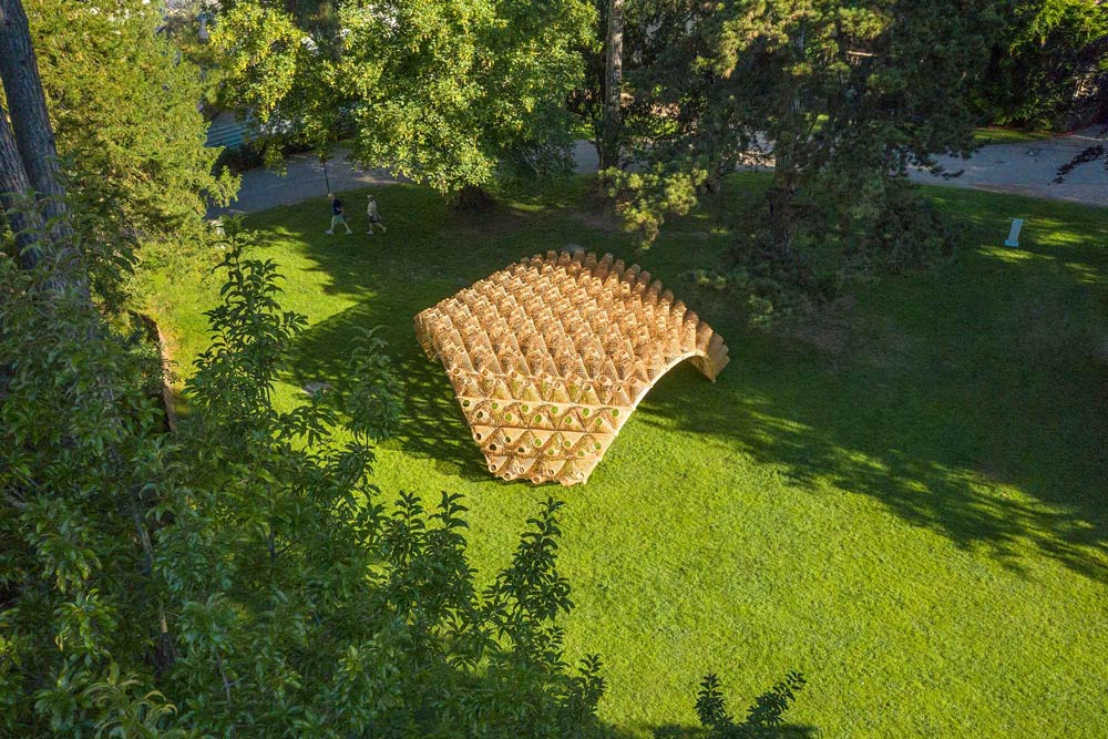 Wicker Mesh Pavilion