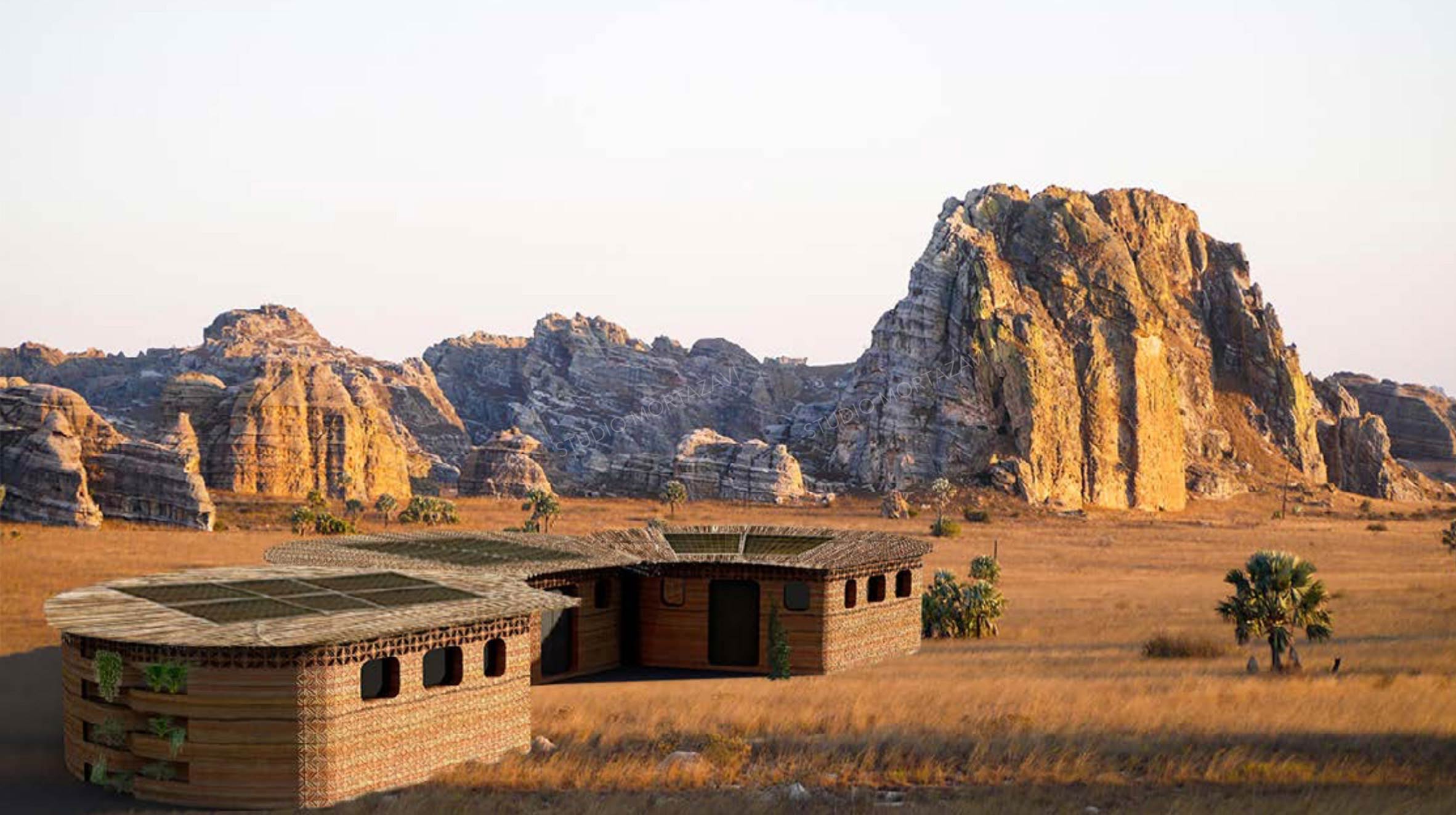 Worlds First 3D Printed School