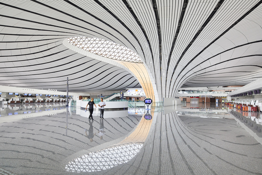 Traditional Chinese Architecture -Beijing Daxing Airport by ZHA