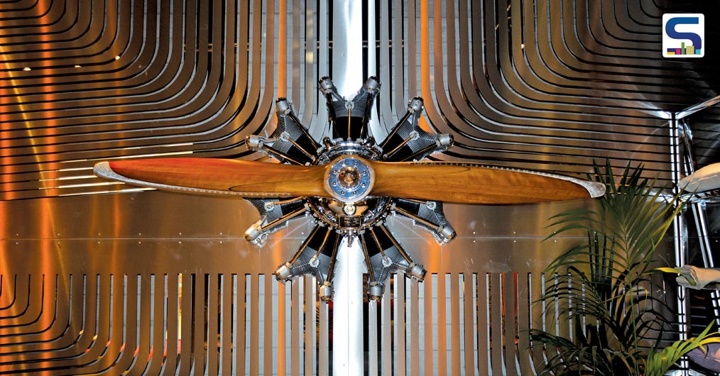 Aircraft Turbines Design Reusing Aircrafts’ Parts as Exclusive Furniture