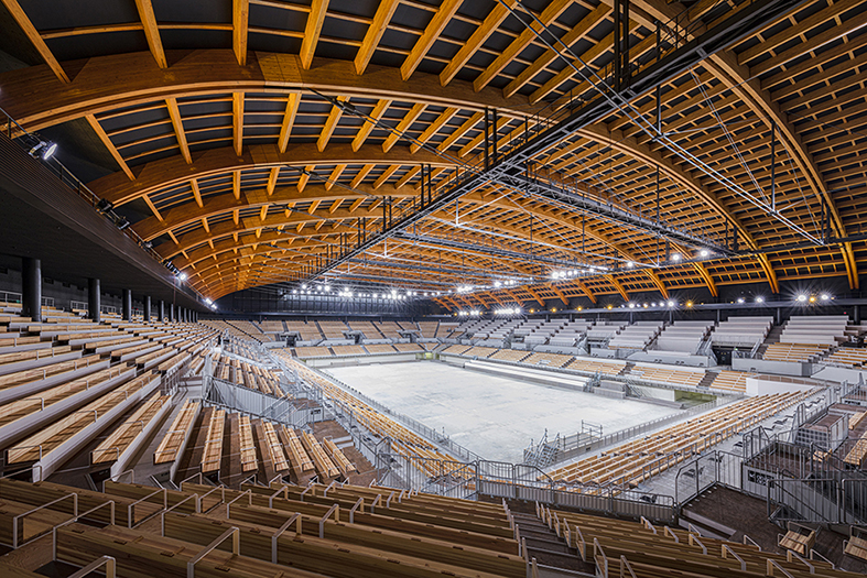 Ariake-Gymnastics-Centre-Nikken-Sekkei-Shimizu-surfaces-reporte