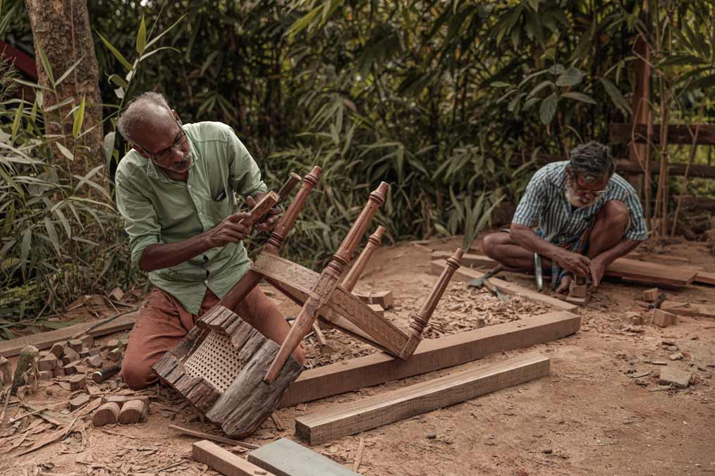 craftsmen at work