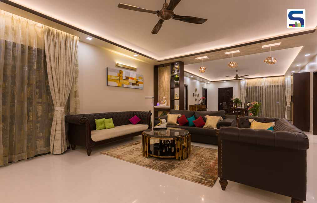 living room Karighar-Bedroom and Kitchen Interior Design