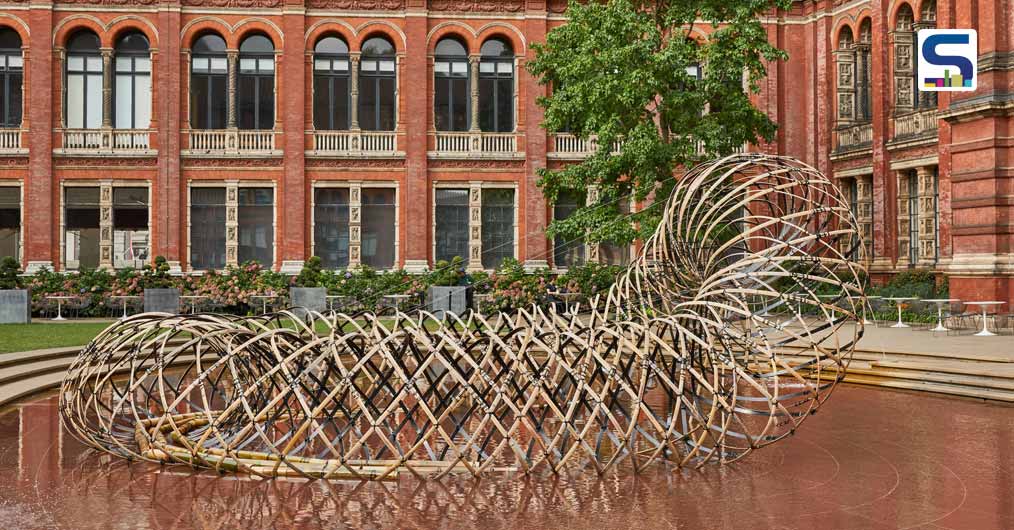 Kengo kuma carbon fibre with bamboo