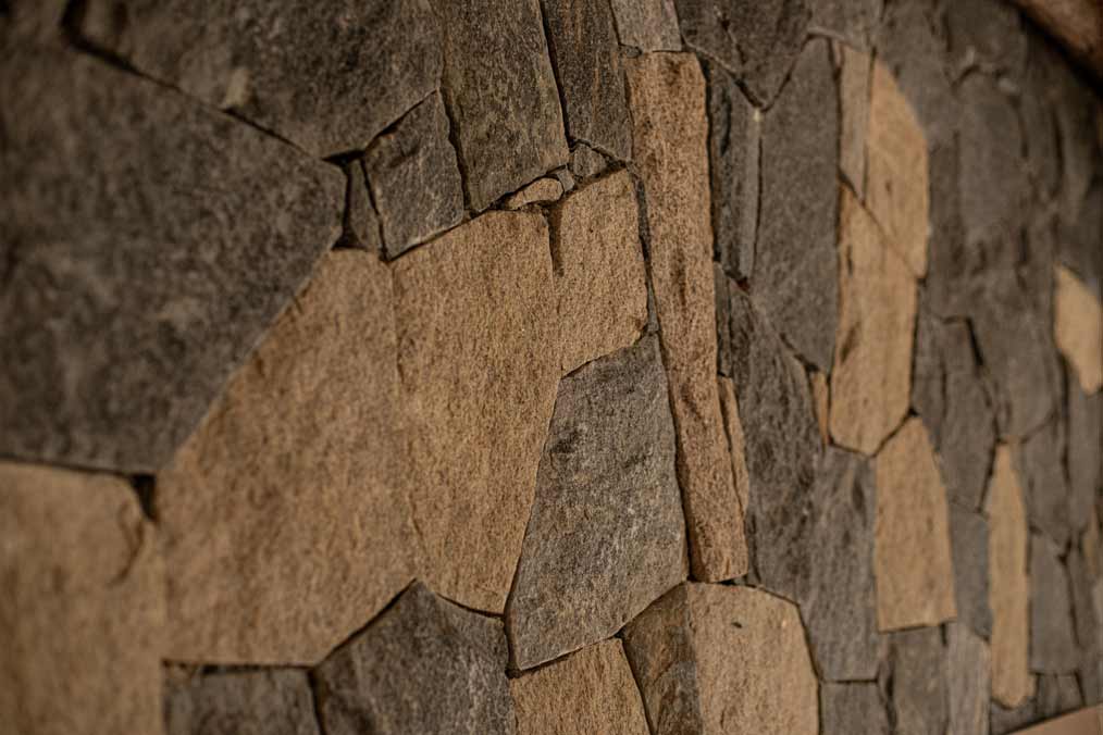 natural stone wall