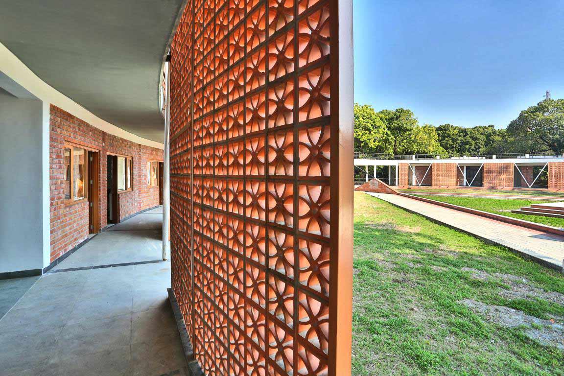 Distinctive Building Facade Texture