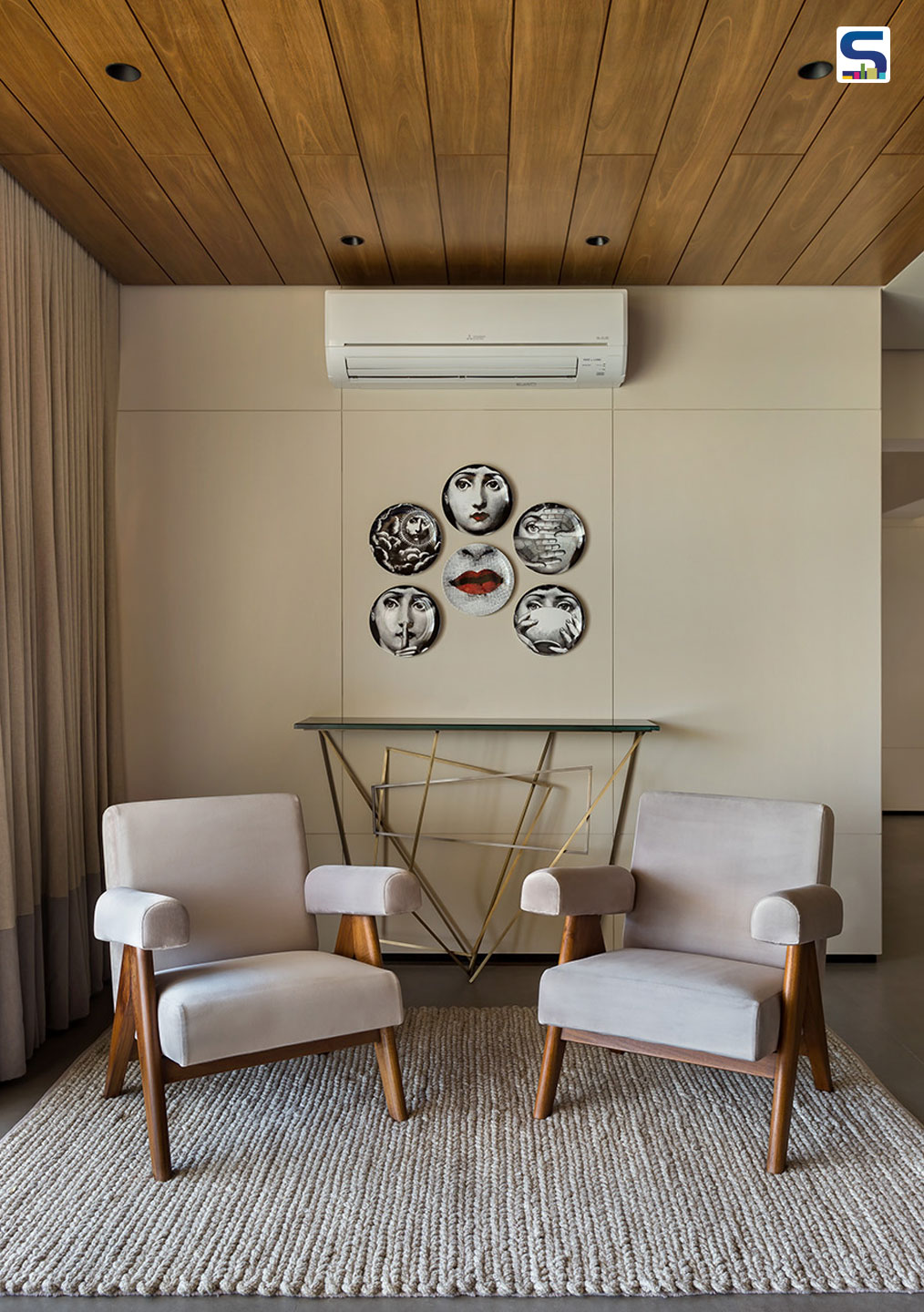 Quirk Studio-Wooden Paneled Ceiling