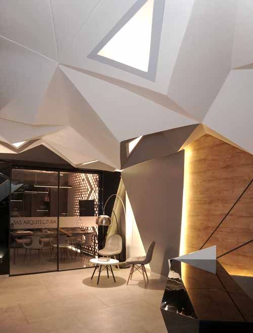 Smart Arch Studio Uses Parametric Triangular Mosaics To Give A ...