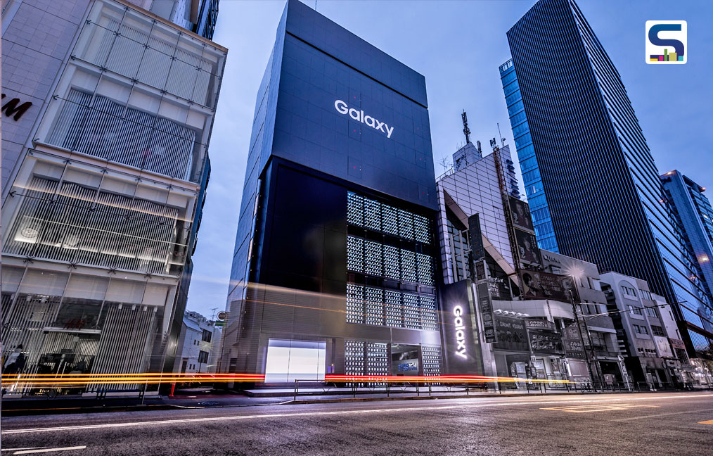 Samsung Galaxy Store-Facade Design Architecture