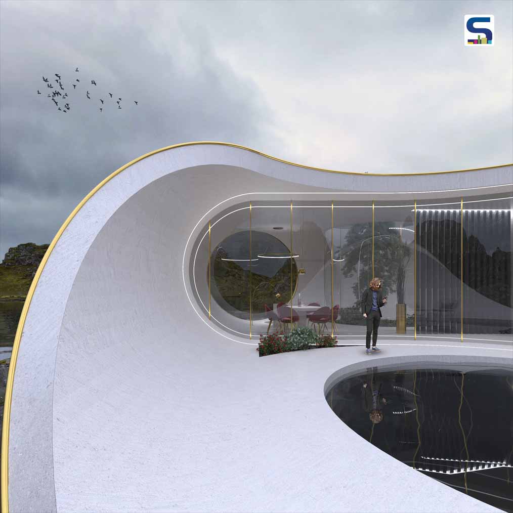 Scandinavian Seashell House