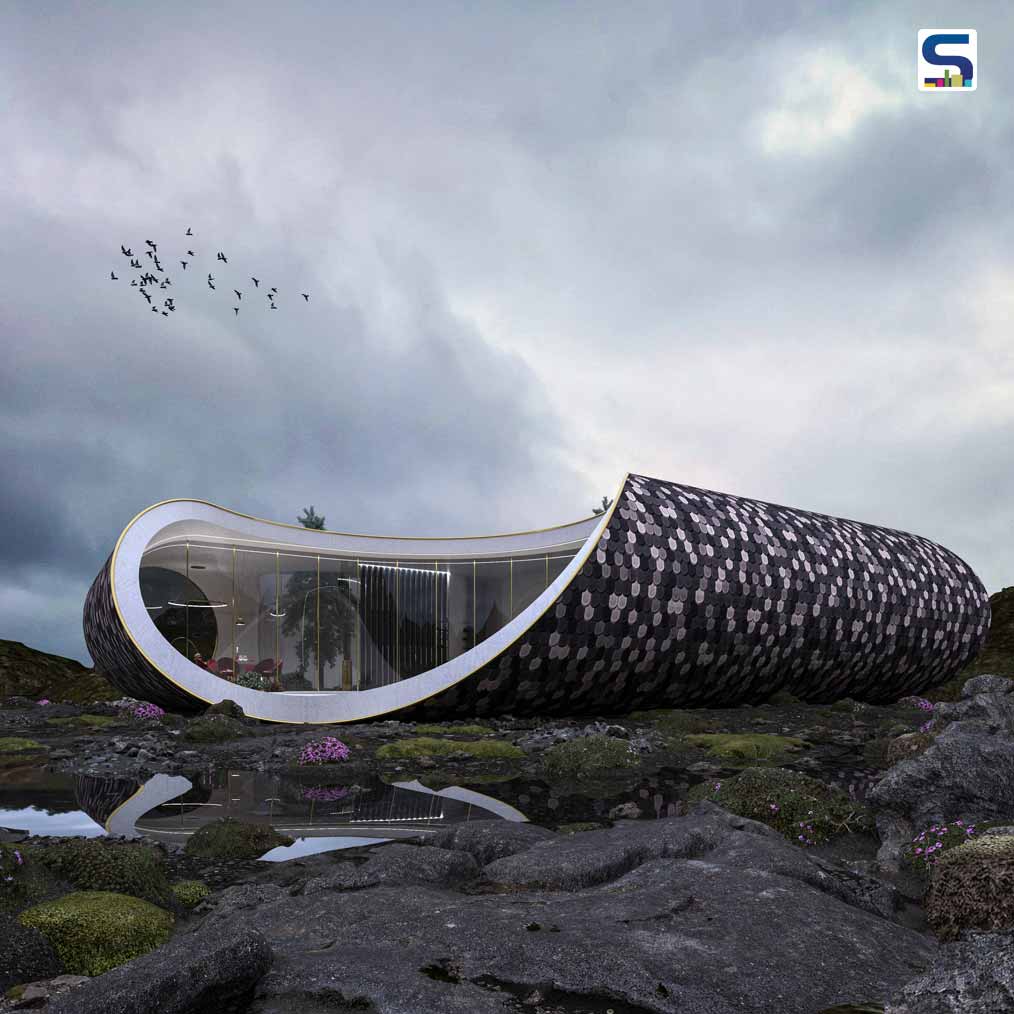 Scandinavian Seashell House