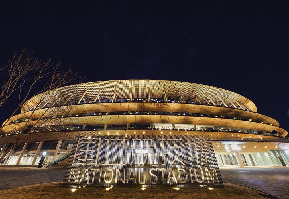 Wooden Structures Architectural Designs-New National Stadium, Tokyo
