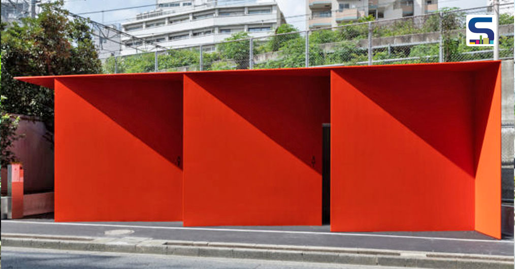 Triangular Toilet by Nao Tamura