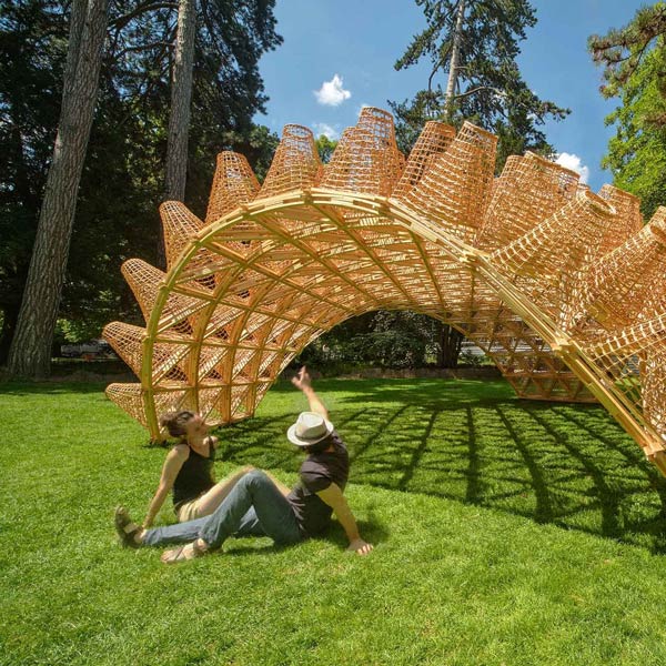 Wicker Mesh Pavilion