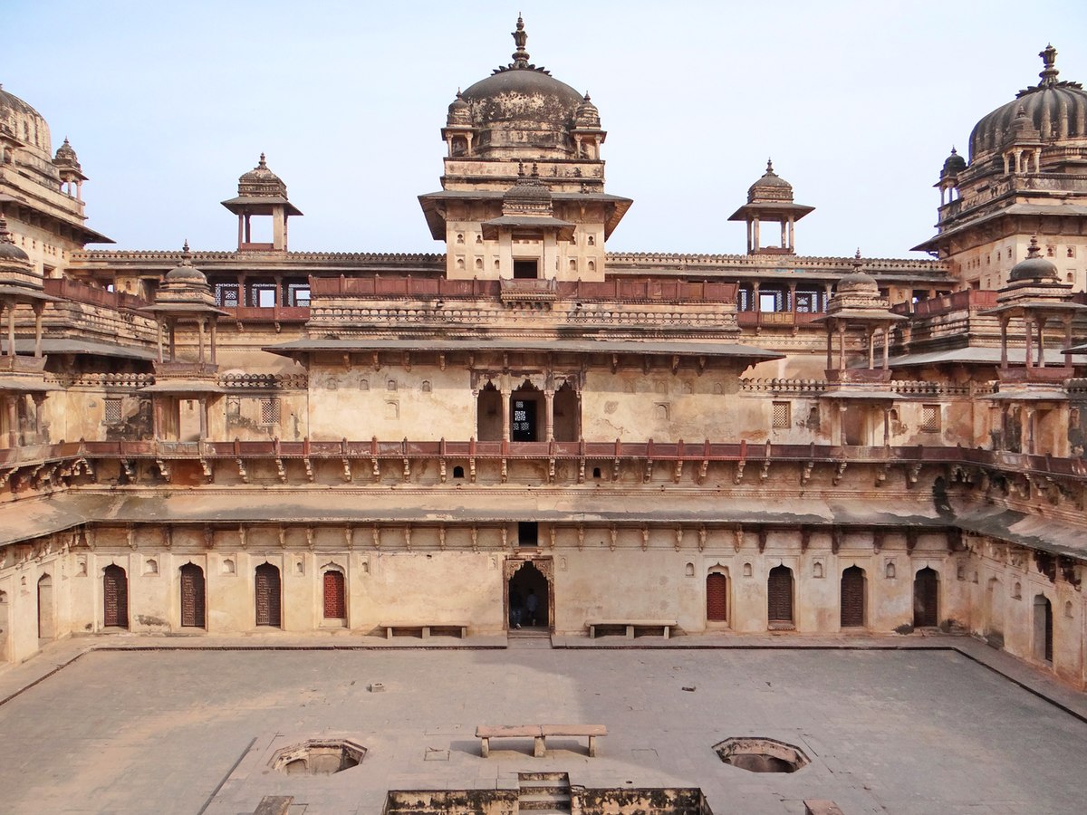 jahangir palace, Orchha, Madhya Pradesh 