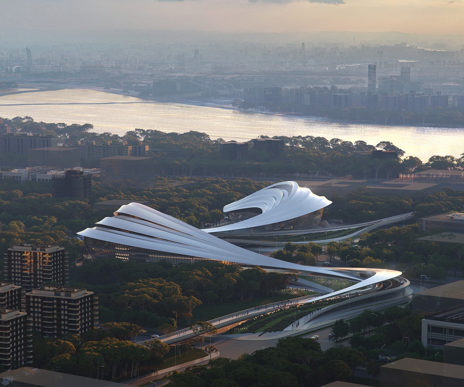 jinghe-new-city-culture-art-centre-zaha-hadid-architects-