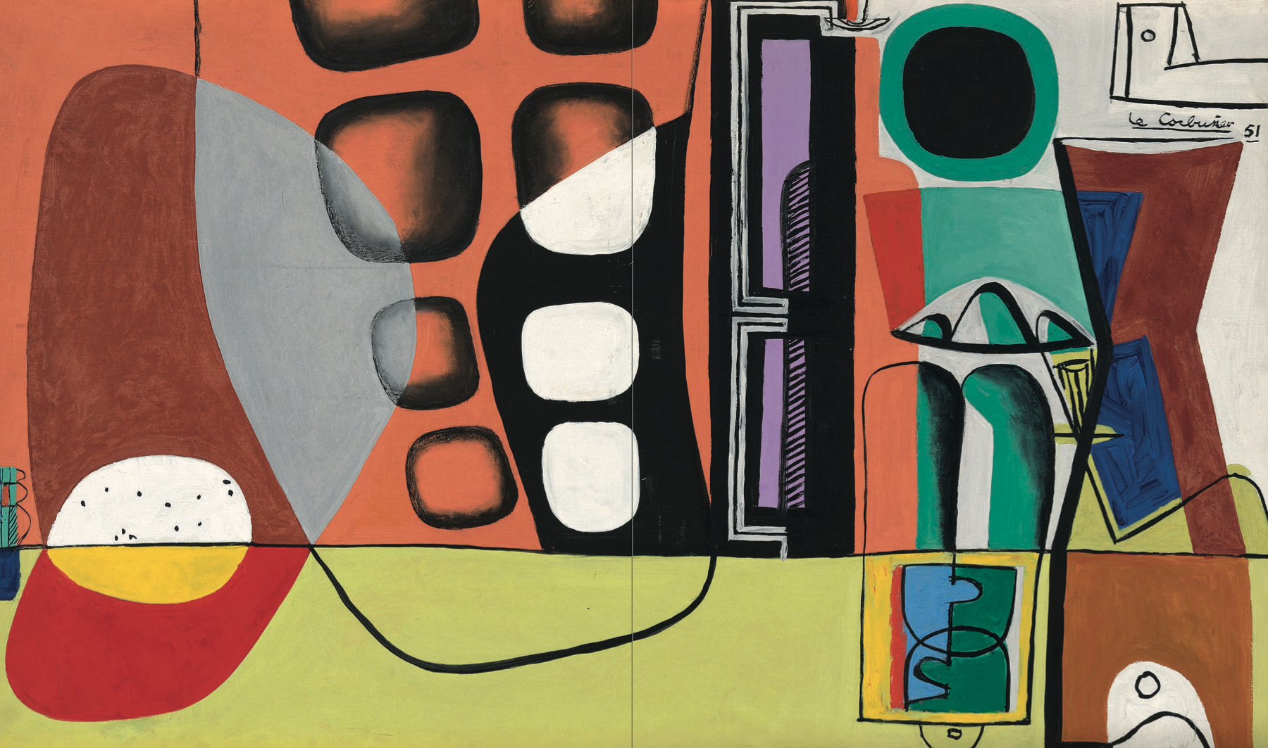 abstract painting le corbusier.