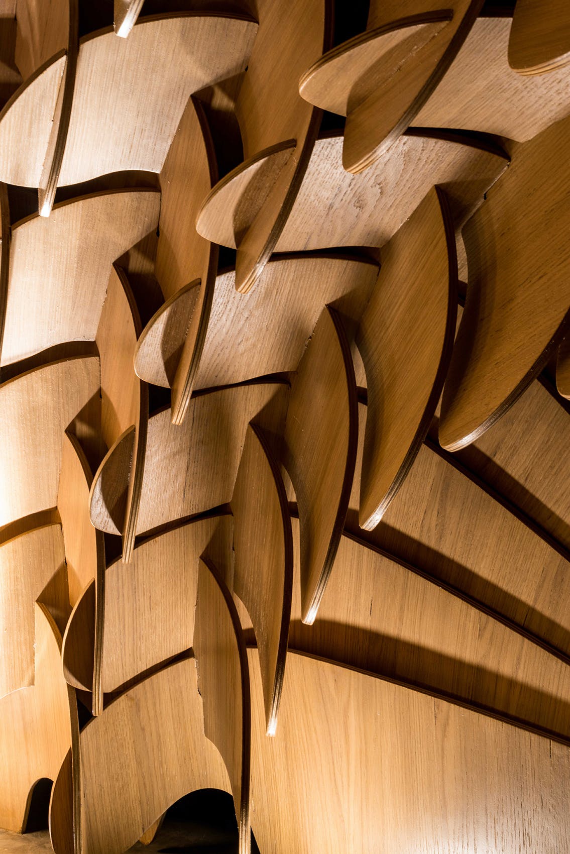 Wood Veneer Wall Tiles