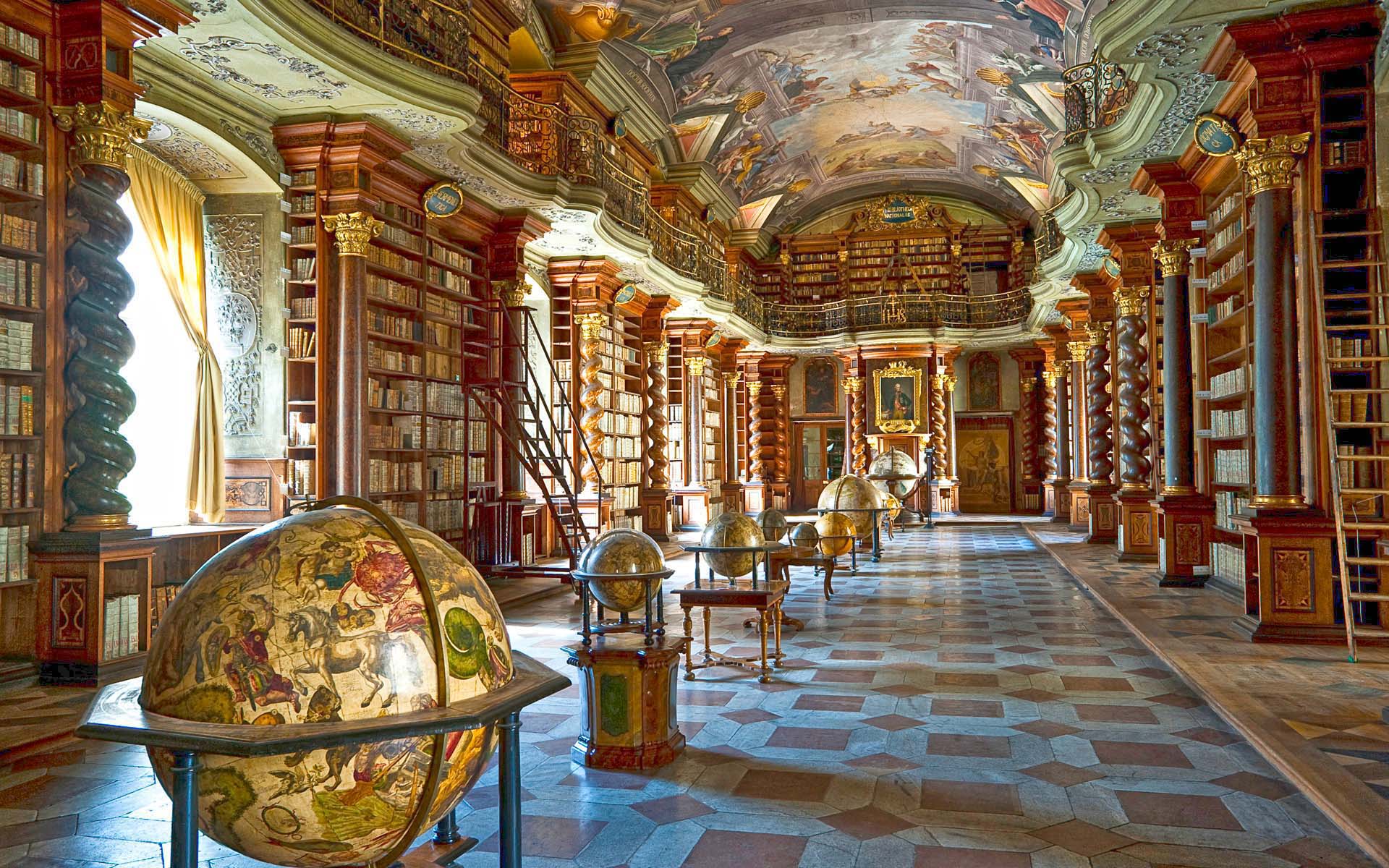 Klementium Library, The Czech Republic 