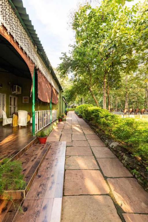 This Octagonal Cottage in Bhopal by Ar. Mayooree Saxena Blends Nicely In The Pre Existing Wild Jungle | Ratapani Jungle Lodge