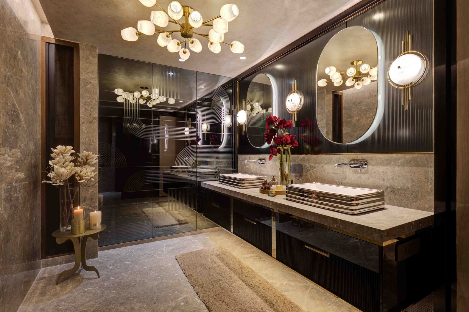 Jaipur contemporary luxury bathroom