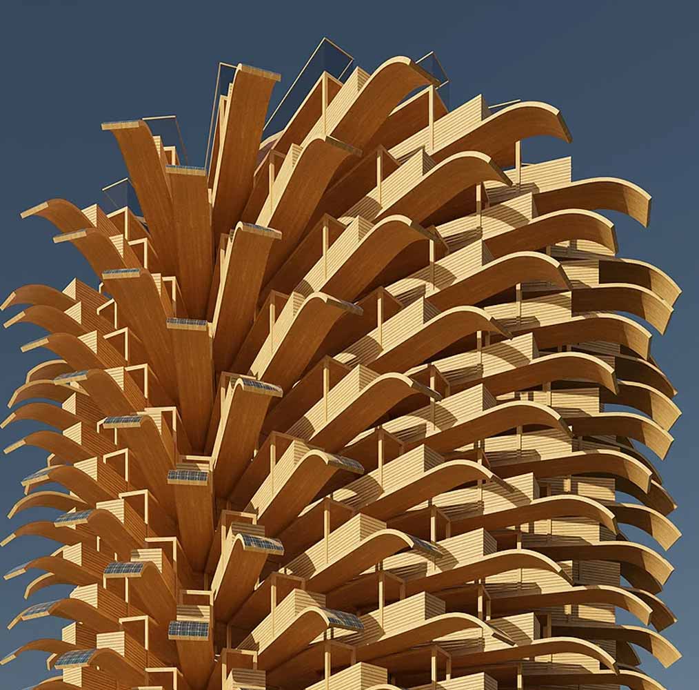 Solar tree, Nudes