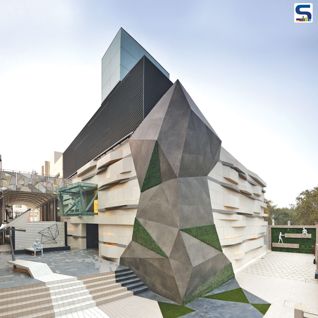 This is a showroom for tiles, which looks more like a museum for tiles.
