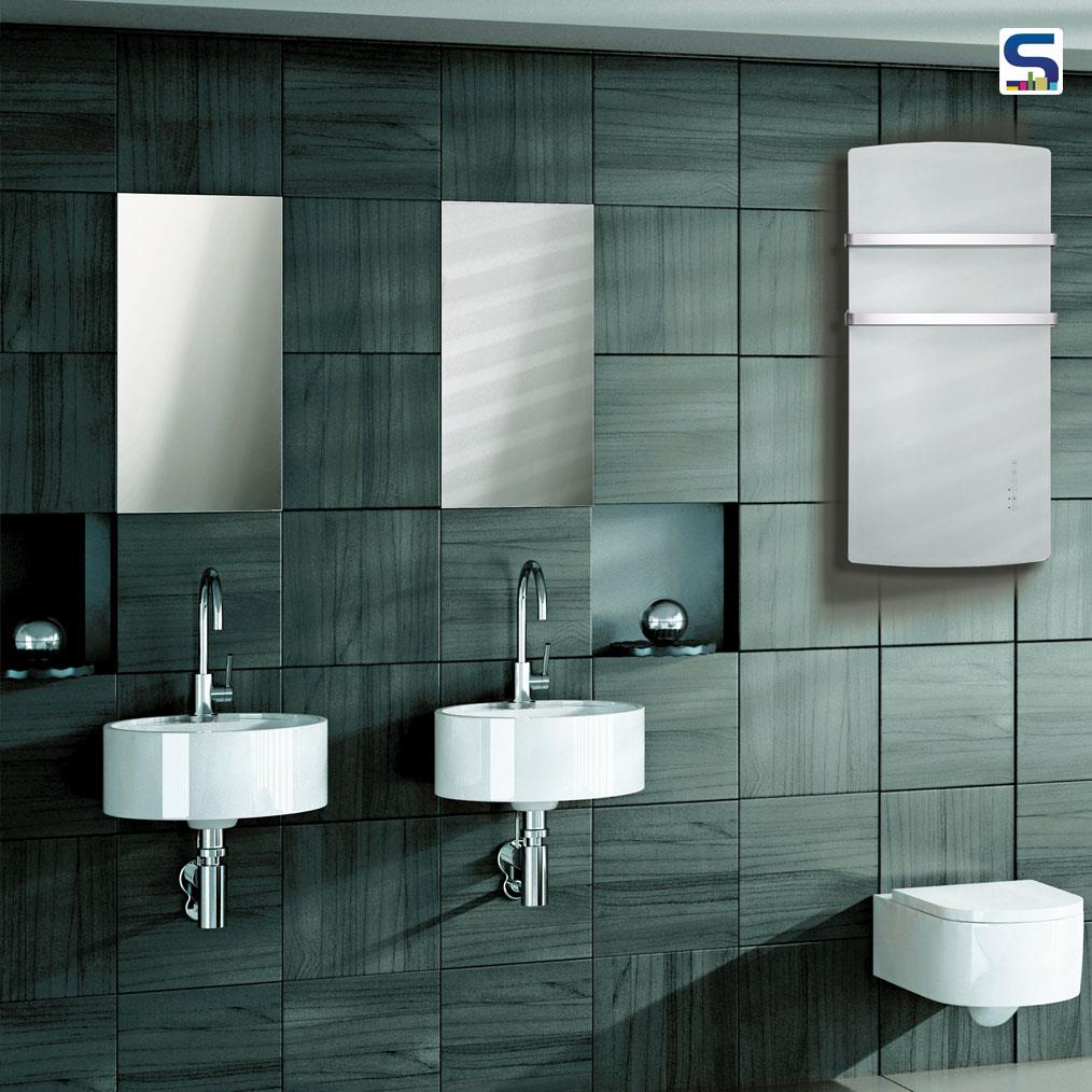 VETROMODA DEVA recently launched 100% Italian, one of its kind & first time in India. A dual function towel warmer & heat radiator. Ideal for installation in damp places.