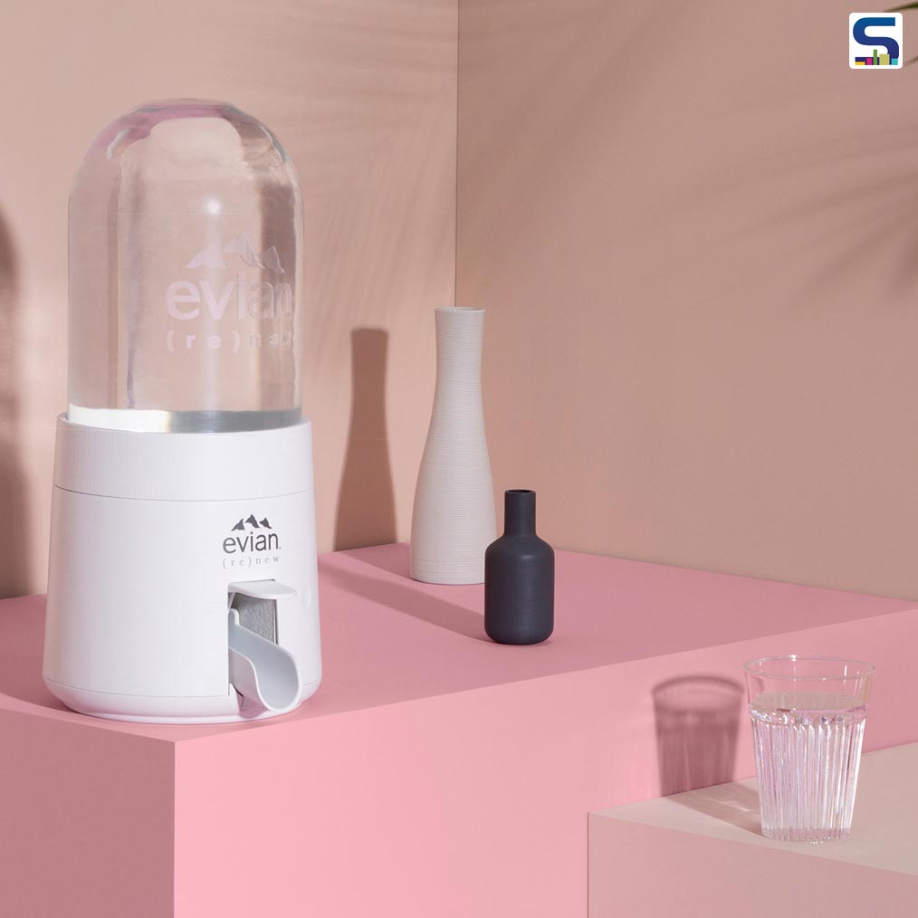 Pollution by Plastic waste is one of the biggest problems of the world’s ocean and marine life. And to combat this critical problem, the France-based mineral water brand- Evian