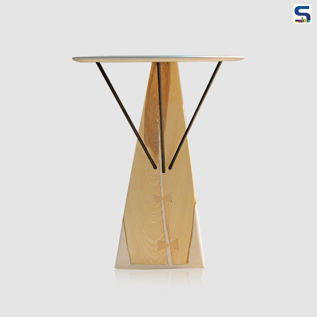 Fungo is a table that enhances the beauty of wood and the harmony of simple forms.