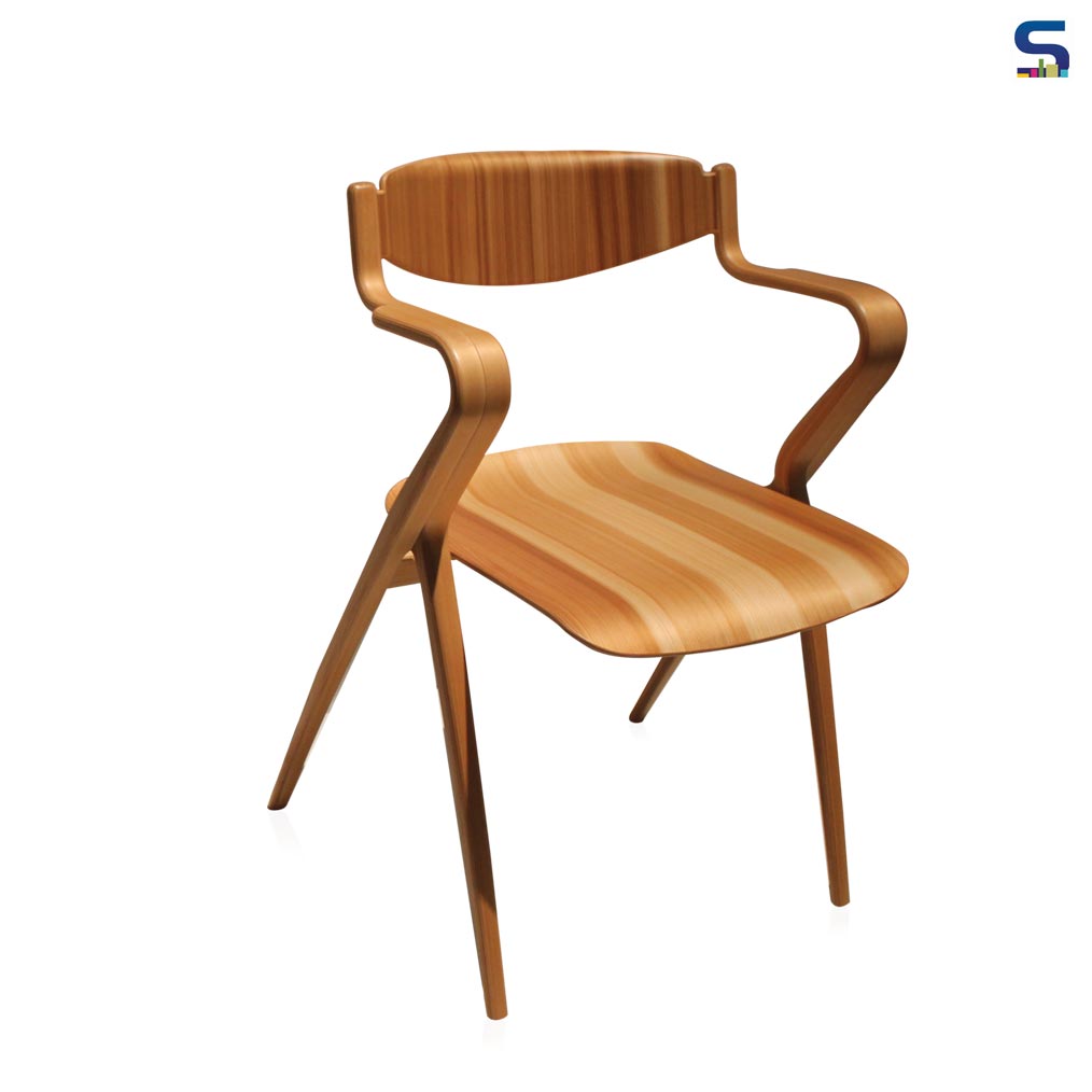 Chair out of Moulded Plywood