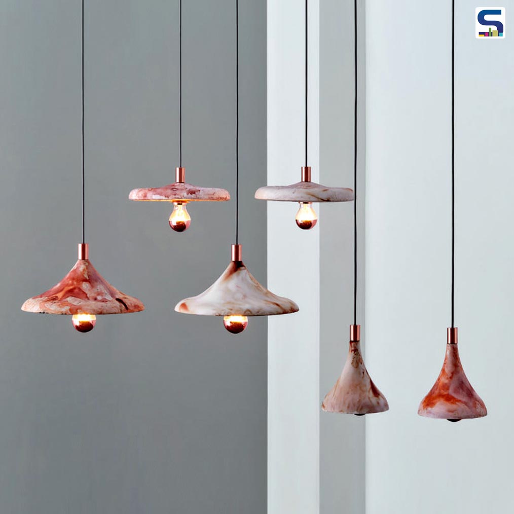 Lamp Coated with Coffee
