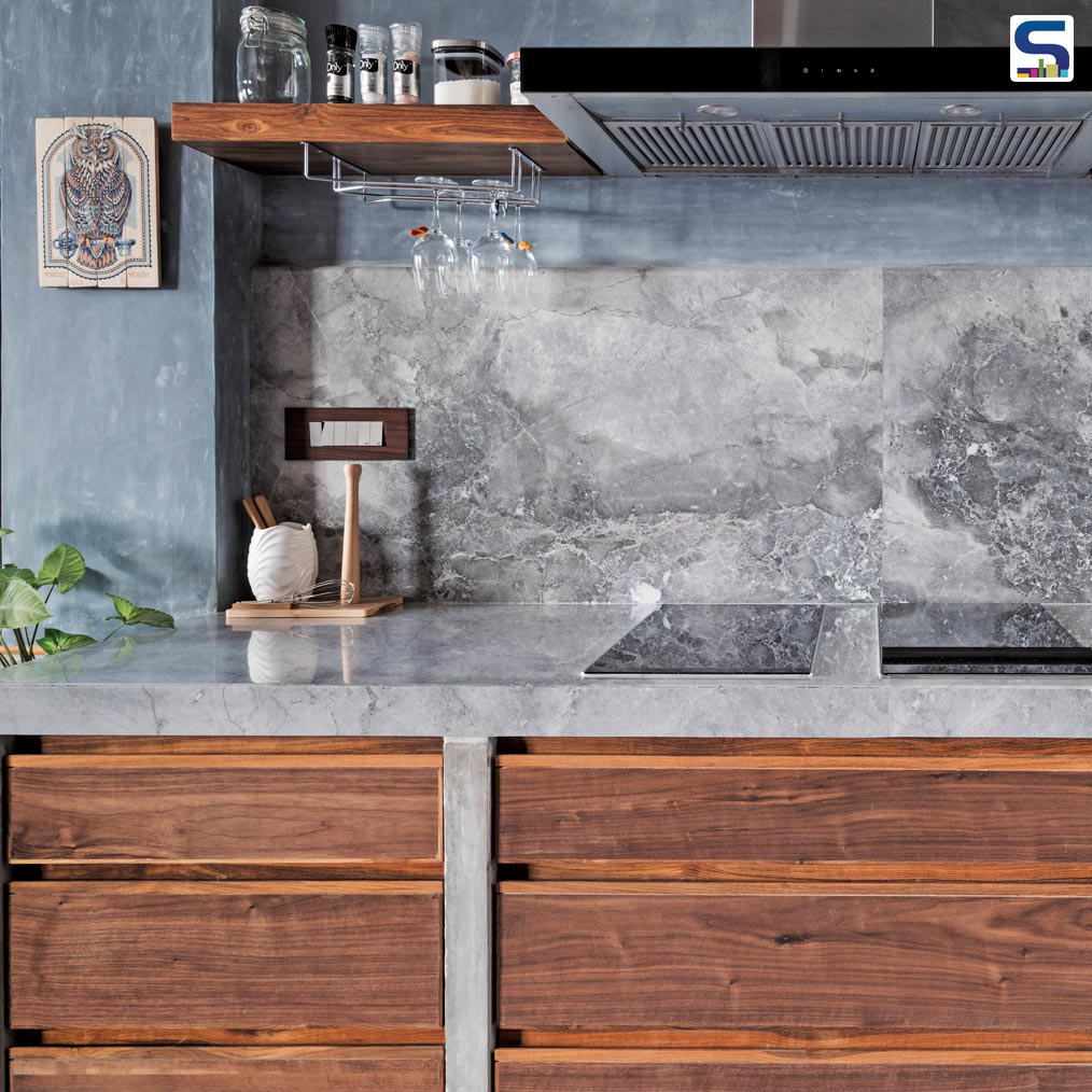 Raw Perfection in Kitchen by Saransh Architects, Ahmedabad