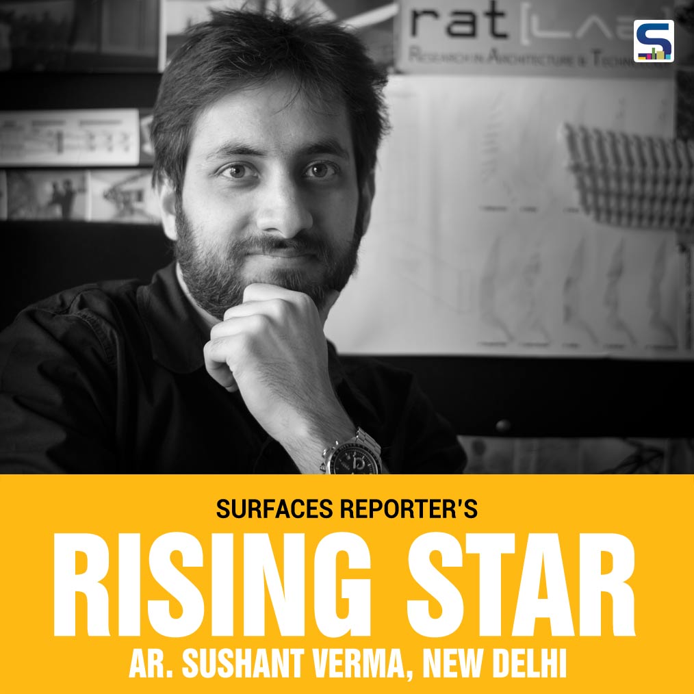 Sushant Verma is an architect & computational designer, currently leading research organization rat[LAB] - Research in Architecture & Technology. He Co-founded rat[LAB] with partner Pradeep Devadass in 2012.