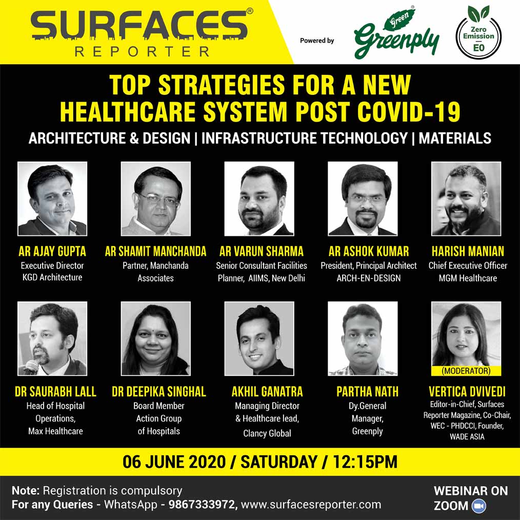 opportunities in HEALTHCARE sector for ARCHITECTS, DESIGNERS