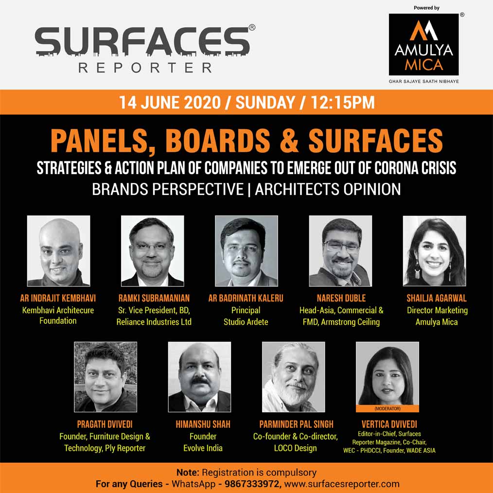 Surfaces Reporter Webinar on Panels