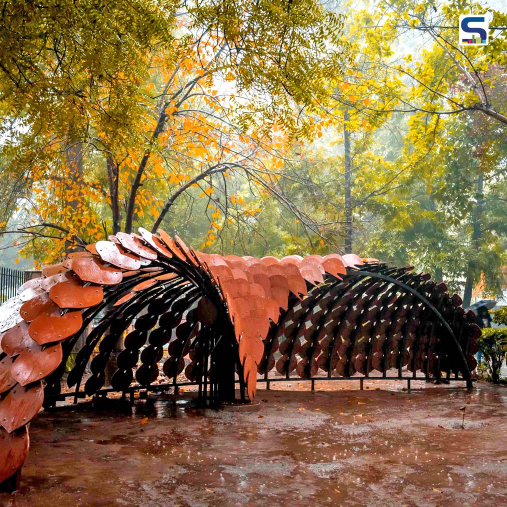 The ‘Pangolin Pavilion’ designed by Ant Studio at the ‘OneistoX’ workshop, required an ideology that would go beyond the generic norms of design and re-invent the concept of Parametricism but with a social cause.