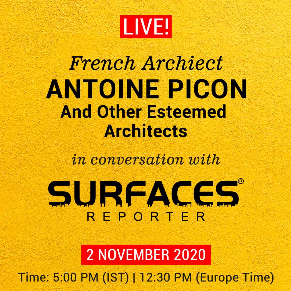 LIVE E-Talks with French Architect Antoine Picon