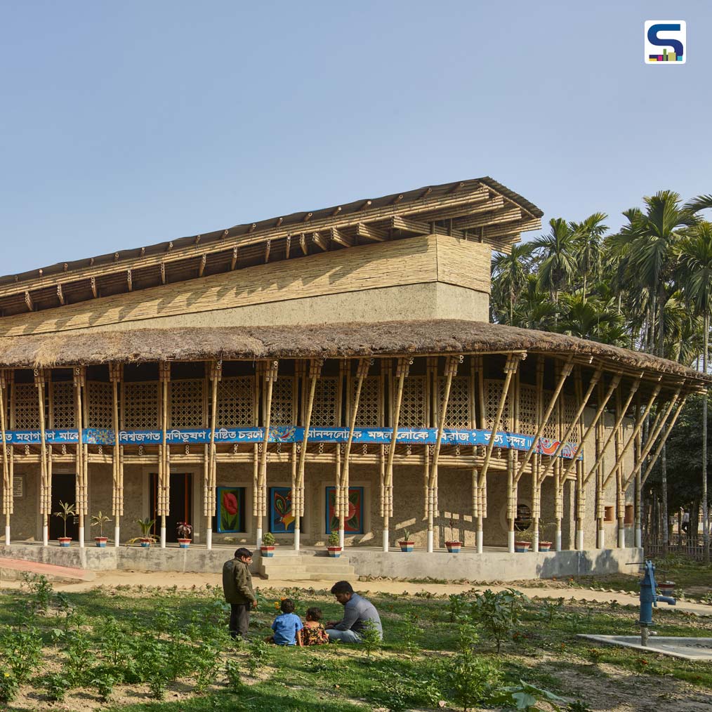 Anandaloy by Anna Heringer in Bangladesh is Made of Bamboo and Mud | German Architect | Obel Award Winner