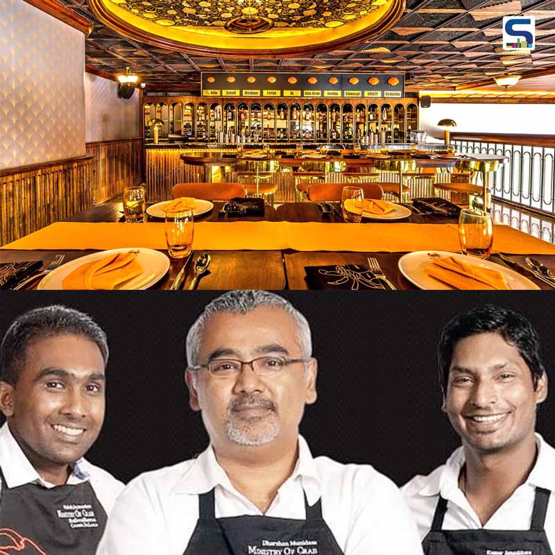 Celebrity Restaurant: Ministry of Crab Takes Cues from Undersea | Chef Dharshan Munidasa, Kumar Sangakkara & Mahela Jayawardene