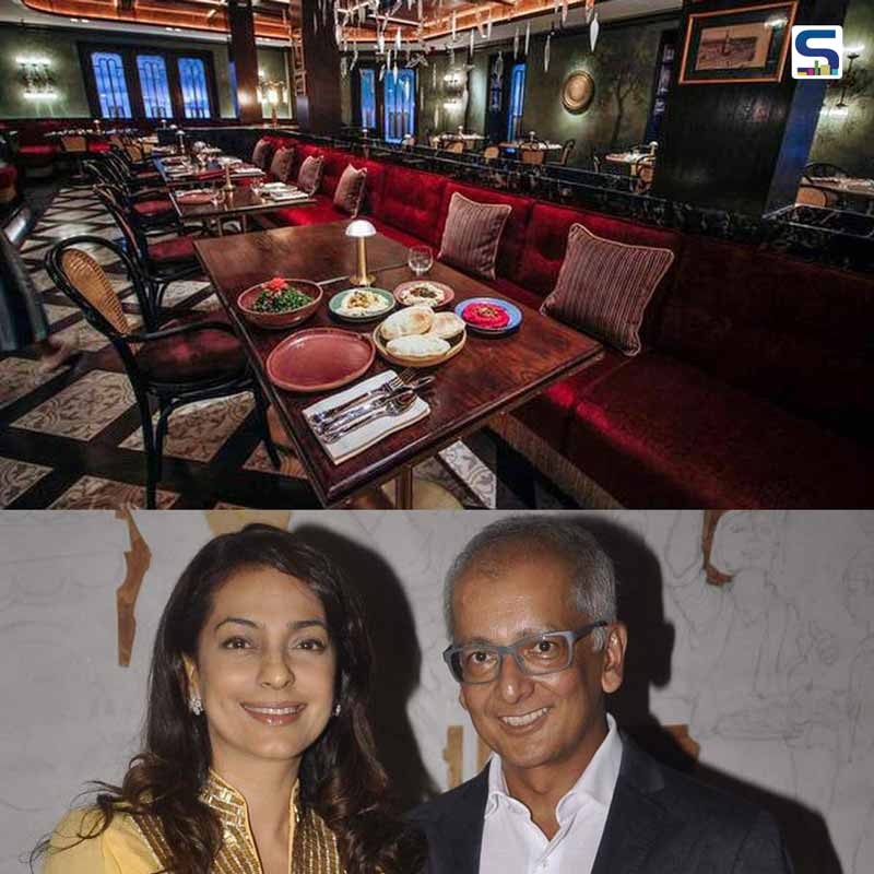 Beirut Art Deco Inspired Interiors of Rue Du Liban and Gustoso- Restaurant by Juhi Chawla and Jay Mehta