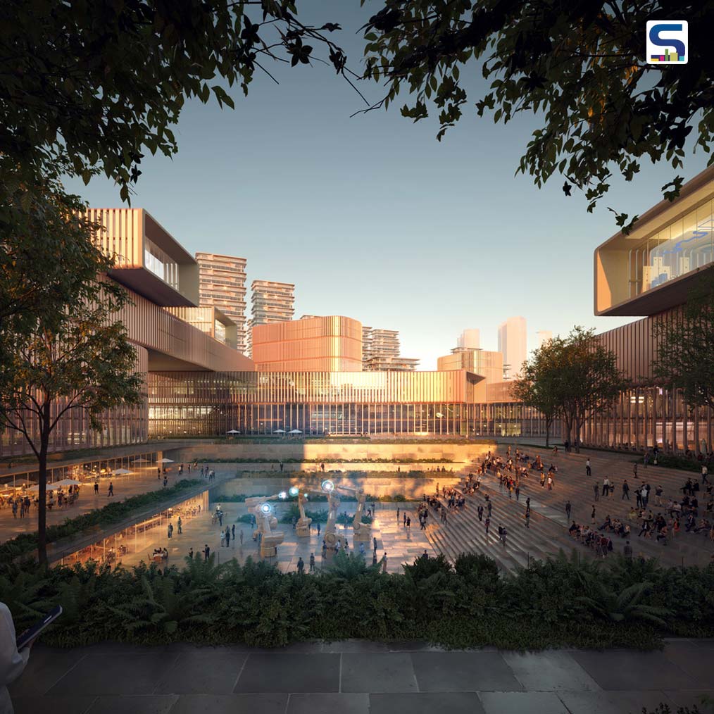 Zaha Hadid Architects Reveals the Design for Huanggang Port Area | China
