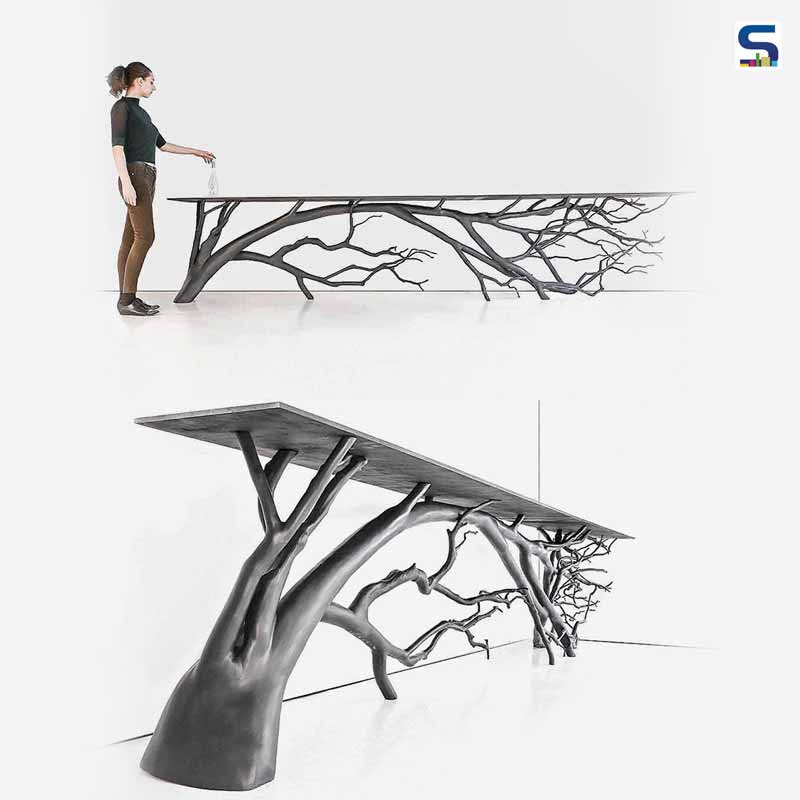 Bilbao Tree Branch Console Table