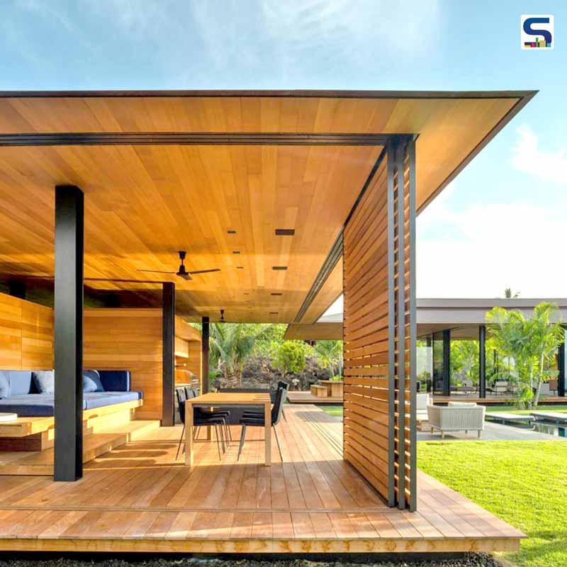 Hale Lana by Olson Kundig Floats Above The Lava Bed in Hawaii